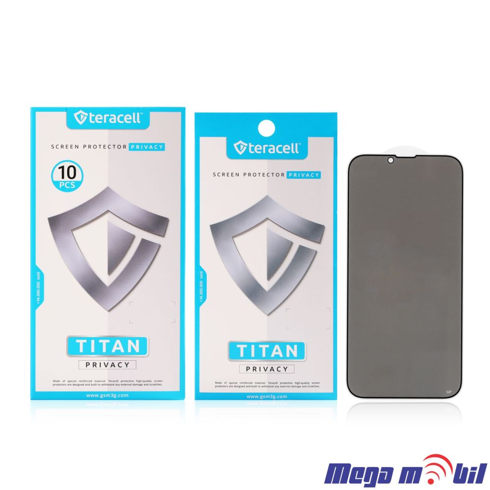 Tempered glass za iPhone 12/ 12 Pro TITAN Privacy
